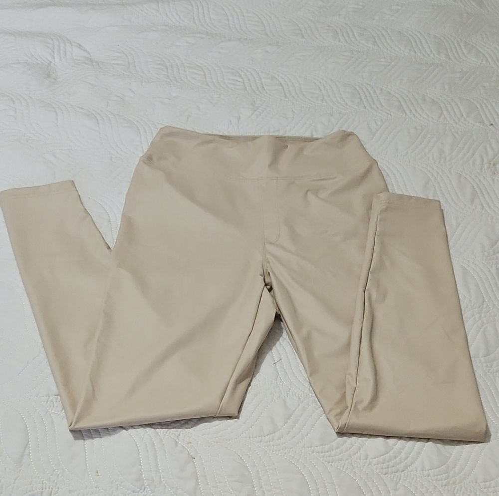 Offline By Aerie Real Luxe Cream High-Rise Leggings NWT